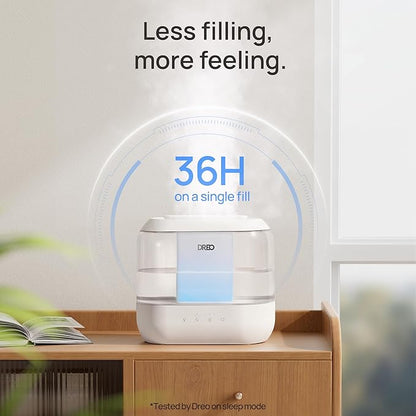 Dreo Humidifiers for Bedroom, 4L Top Fill for Large Room, 36H Runtime, 28 dB - Image 5