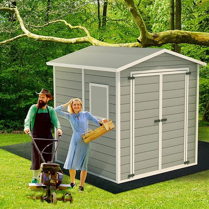 Haull Outdoor Storage Shed Floor Mat Waterproof Outdoor Carport Mat Thickened - Image 7