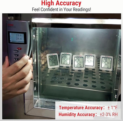 TempPro TP50 Digital Hygrometer Indoor Thermometer Room Thermometer and - Image 5