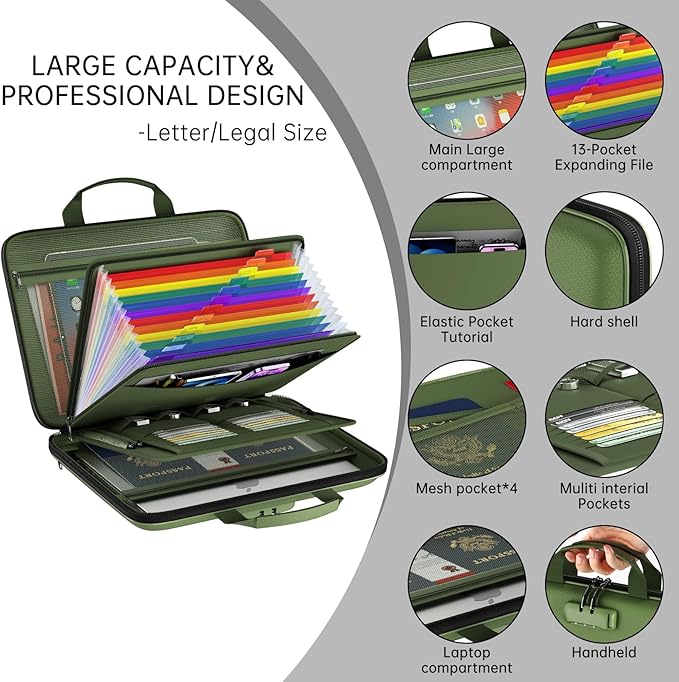 Fireproof File Organizer, Fireproof Document Box - Image 4