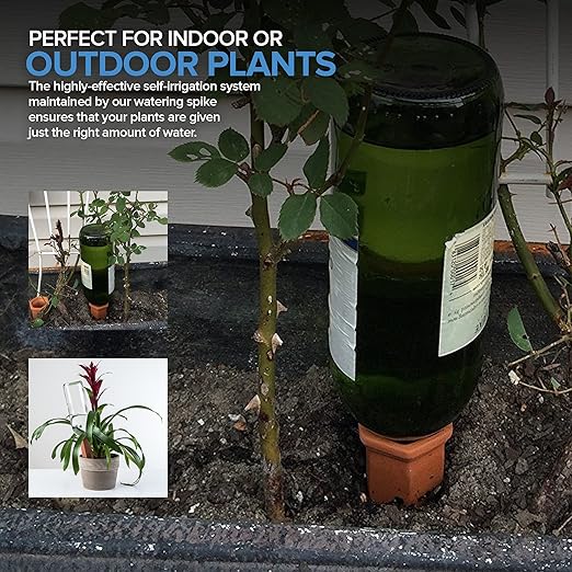 Modern Innovations Ceramic Terracotta Self Watering Spikes Vacation Automatic - Image 6