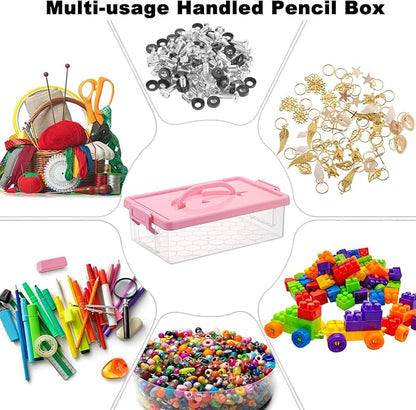 BTSKY 1-Pack Clear Plastic Storage Box - Image 5
