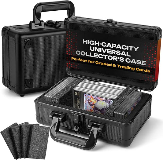 FunGuys Modern Graded Card Storage Box, Holds 43 Slabs, Sports & Pokemon Cards by FunGuys