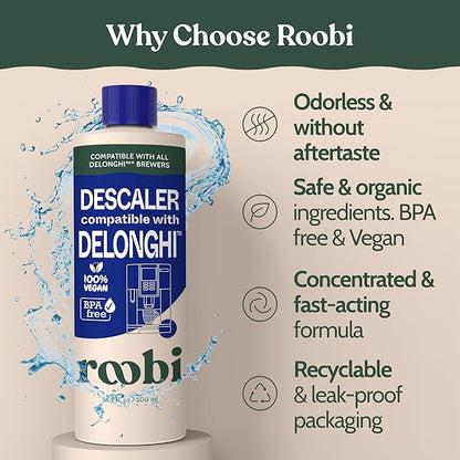 DeLonghi Compatible Descaling Solution. Clean & Descale your DeLonghi Coffee - Image 5