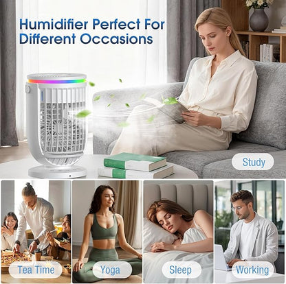 Humidifiers for Bedroom, with Large Tank, Ultra-Quiet Supersized Cool Mist Air - Image 8