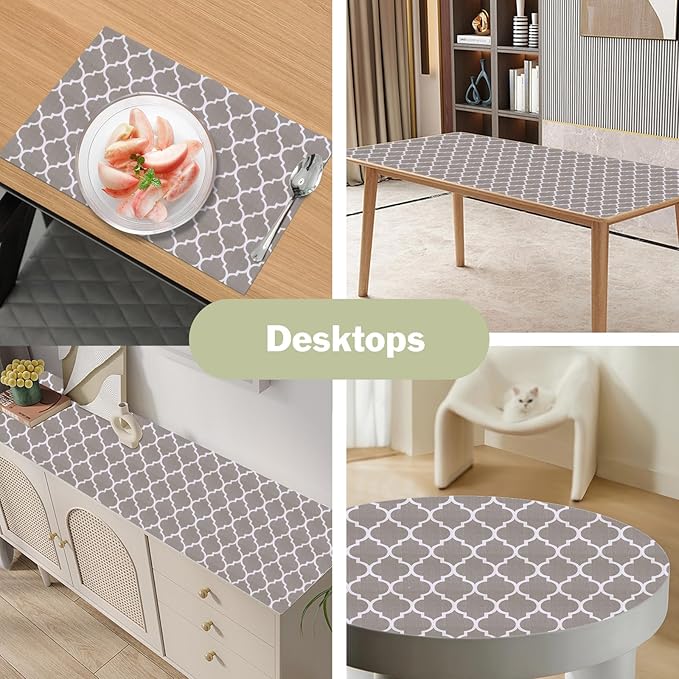 Drawer and Shelf Liner for Kitchen Cabinet: 12 in X 20 Ft Non Slip Waterproof - Image 8