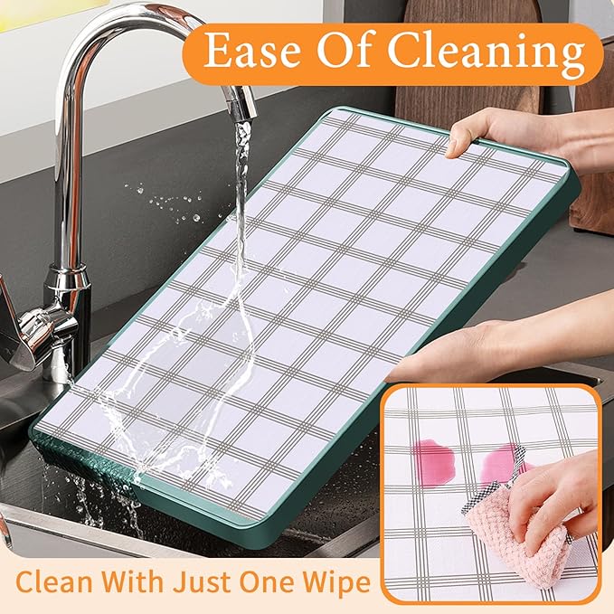 Drawer and Shelf Liner for Kitchen Cabinet: 12 in X 20 Ft Non Slip Waterproof - Image 4