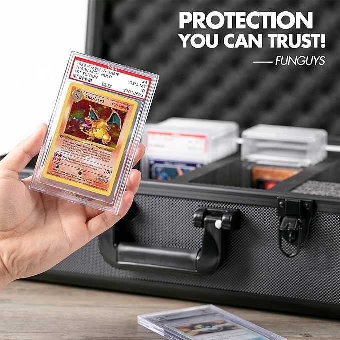 FunGuys Graded Card Storage Box, Trading Card Case - Image 5