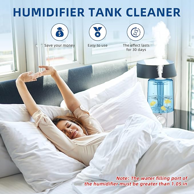 AMI PARTS Humidifier Tank Cleaner Small Submarine 18 pcs - Image 5
