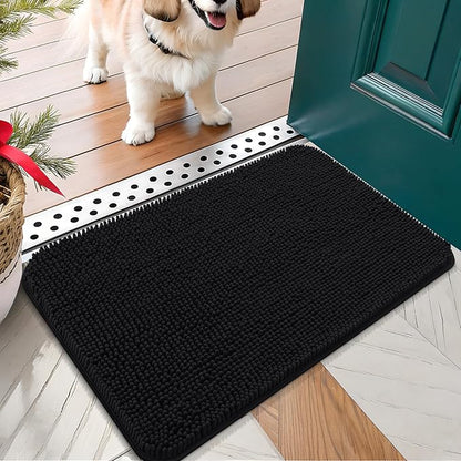 OLANLY Dog Door Mat for Muddy Paws 30x17, Absorbs Moisture and Dirt, Absorbent by OLANLY