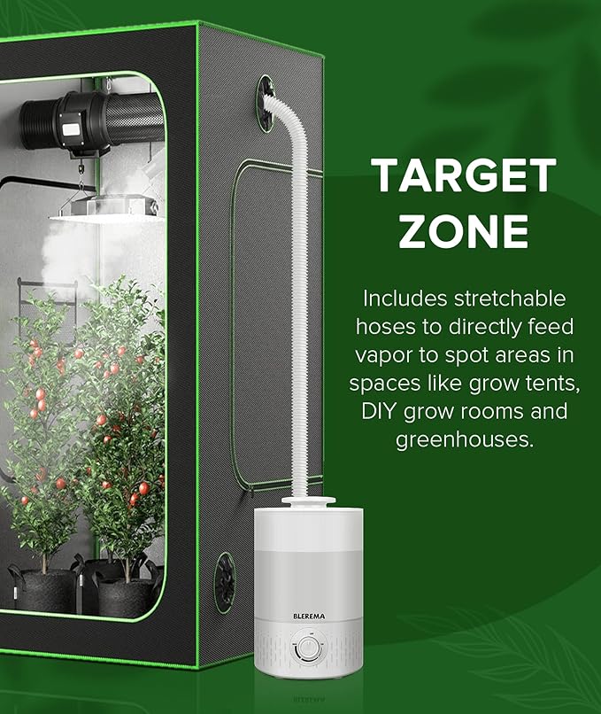 3L No Leak Plant Humidifiers for Grow Tent Greenhouse and Grow Room, Auto Shut - Image 4