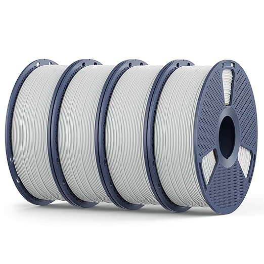 Matte PLA Filament 1.75mm, 4kg SUNLU 3D Printer Filament, Matte Surface Texture by YOOPAI