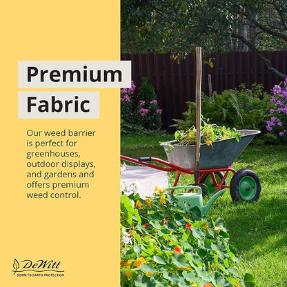 Dewitt 5-Pack Sunbelt Weed Barrier Fabric 3.2 oz, 6 x 300 Feet – Heavy-Duty - Image 8