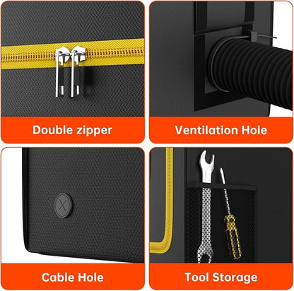 3D Printer Enclosure, Fireproof Resin 3D Printer Enclosure, Dustproof Vented - Image 4