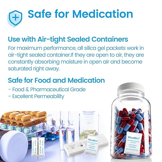 1 Gram 100 Pack Molecular Sieve Packets, Dessicant Packets, Dessicant Packs - Image 5