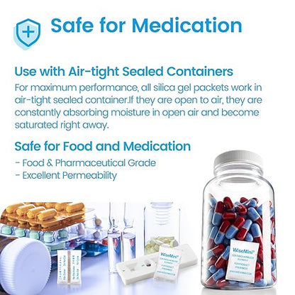 1 Gram 100 Pack Molecular Sieve Packets, Dessicant Packets, Dessicant Packs - Image 5