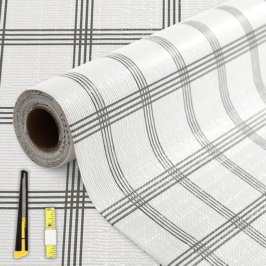 FINNEZ Drawer and Shelf Liner for Kitchen Cabinet Non Adhesive Non Slip 17in x by FINNEZ