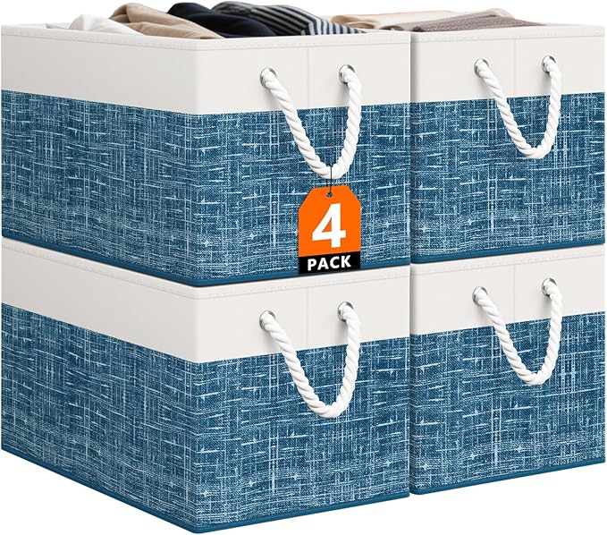 Storage Bin, Collapsible Storage Basket by StorageTastic