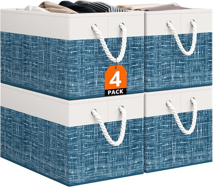 Storage Bin, Collapsible Storage Basket by StorageTastic