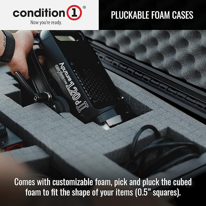 Condition 1 25" Large Rolling Hard Travel Case Model 287 Lockable Storage Box - Image 6