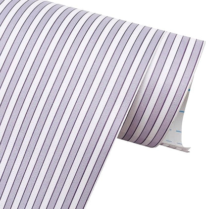 Yifely Blue White Stripes Shelf Liner Drawer Units Decor Sticker Self-Adhesive by Unknown