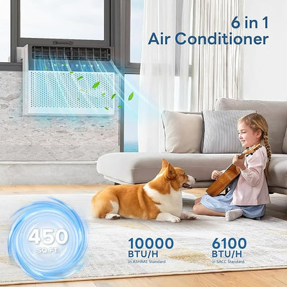 ZAFRO 10000 BTU U Shaped Window Air Conditioner Cools up to 450 Sq. Ft. - Image 3