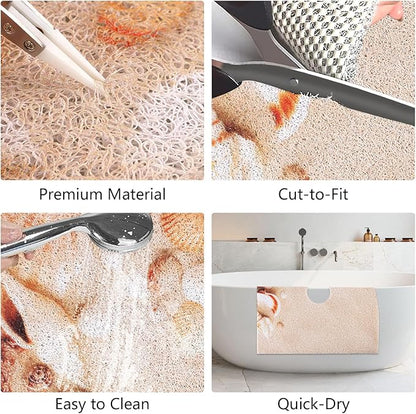 Square Shower Mat Non Slip: 36x36 Inch Extra Large Shower Mats - Image 7