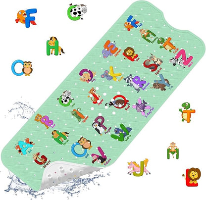 XIYUNTE Baby Bath Mat for Tub Non Slip Kids Bath Mat by XIYUNTE