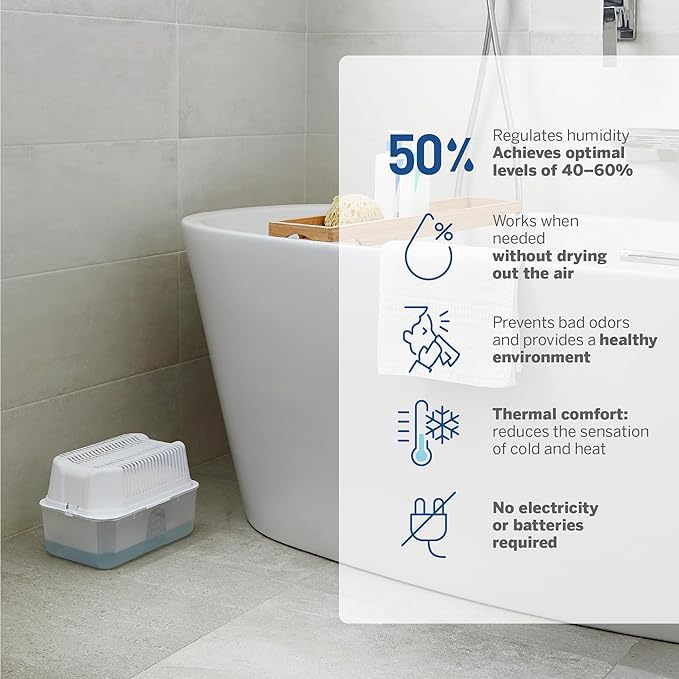 HUMYDRY Moisture Absorber Dehumidifier Device, Magnum Pack of 2 Devices of 35.3 - Image 5
