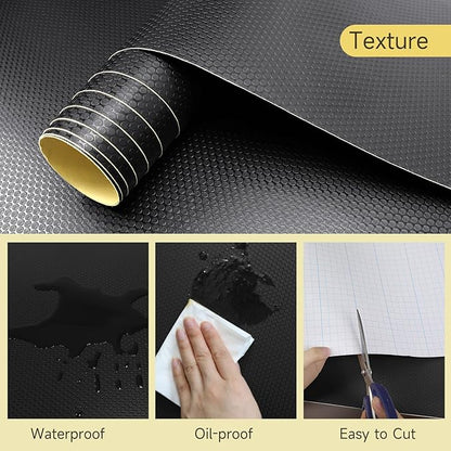WochiTV Adhesive Shelf Liner 30 X 240 Inches Peel and Stick Kitchen Liner - Image 3