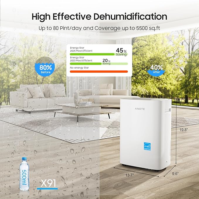 5500 Sq.Ft Energy Star Dehumidifier - Image 2