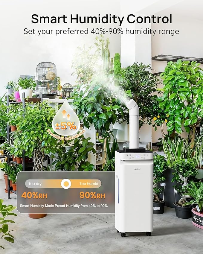 YOKEKON Humidifier Large Room 22L/5.8gal, 2500sq.ft Whole House Humidifiers - Image 5