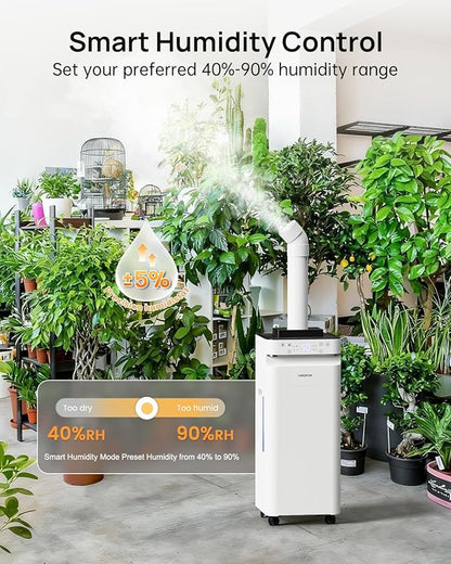 YOKEKON Humidifier Large Room 22L/5.8gal, 2500sq.ft Whole House Humidifiers - Image 5