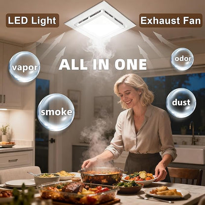 9.4" Quiet Bathroom Exhaust Fan - Image 7