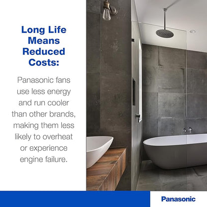 Panasonic FV-08VRE2 WhisperRecessed 80 CFM Bathroom Fan - Image 6