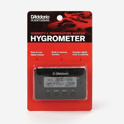 D'Addario Accessories D'Addario Hygrometer Humidity And Temperature Sensor - Image 2