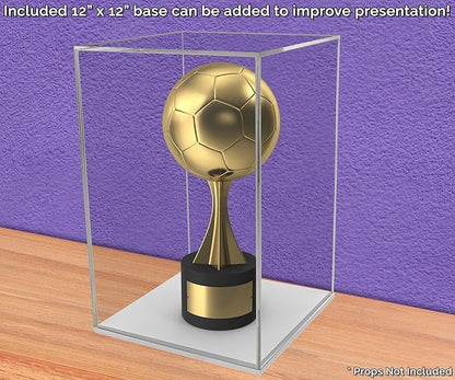 Tall Display Cube 12" W x 12" D x 16" H Clear - Image 4
