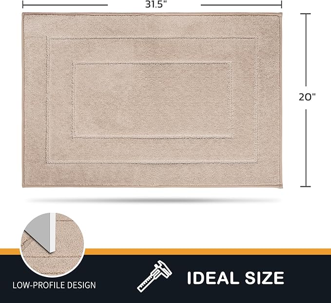 PURRUGS Dirt Trapping Door Mat 20" x 31.5", Non-Slip/Skid Machine Washable - Image 2
