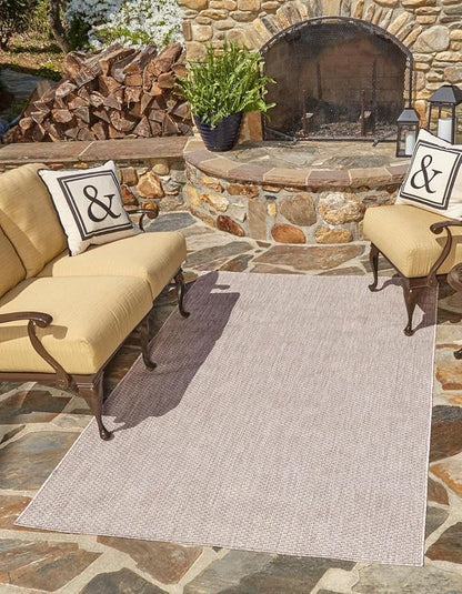 Unique Loom Outdoor Solid Collection Area Rug by UniqueLoom