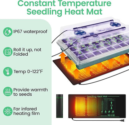 2 Pack 80 Cells Seed Starter Tray - Image 3