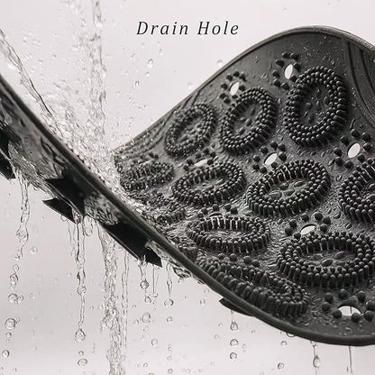 Round Non Slip Shower Mat with Suction Cups 11.8 Inch, Anti Skid PVC Bath Mat - Image 5