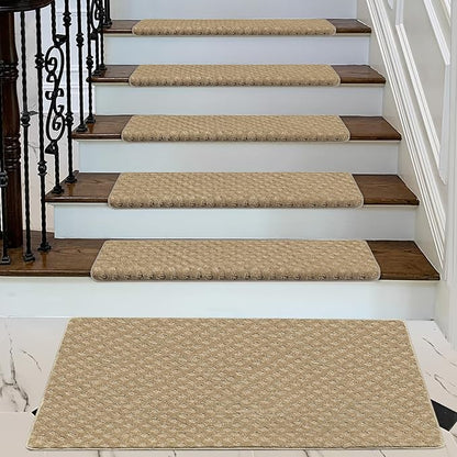 PURE ERA Carpet Stair Tread Landing Mat Tape Free Self Adhesive Non Slip Skid - Image 2