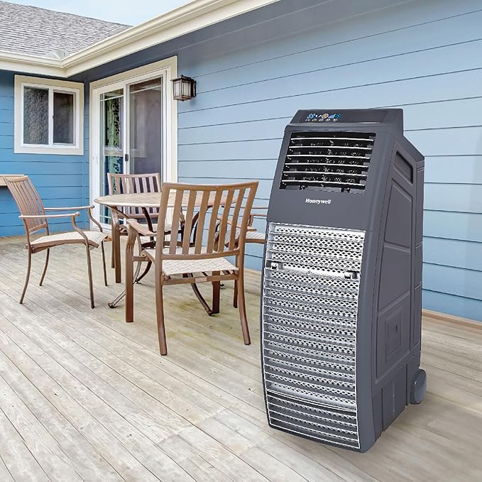Honeywell Outdoor-Safe Portable Evaporative Swamp Cooler & Fan - Image 2