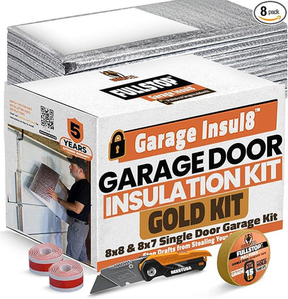 BEEST FULLSTOP Garage Door Insulation Kit w/ Seals & Window Films by BEEST