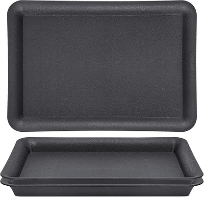 GREANER 17 Inch Plastic Plant Saucer, Flower Pot No Holes Plant Drip Trays by GREANER
