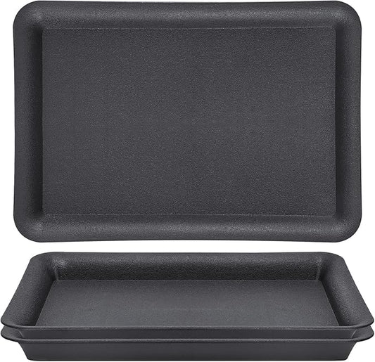 GREANER 17 Inch Plastic Plant Saucer, Flower Pot No Holes Plant Drip Trays by GREANER