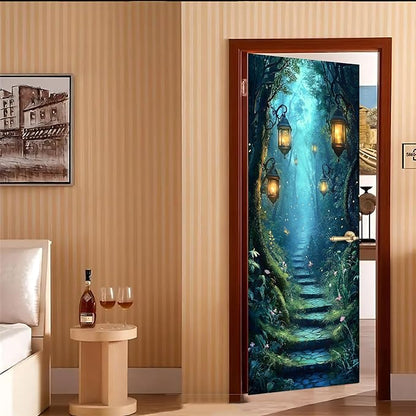 3D Door Stickers, Peel and Stick Vinyl Wallpaper ，Self-Adhesive Mural - Image 7