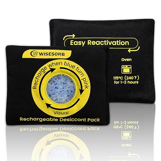 30 Packs 100 Gram Silica Gel Packets, Desiccant Packs by Wisesorb