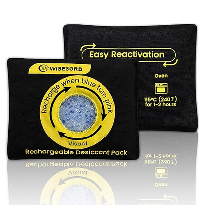 30 Packs 100 Gram Silica Gel Packets, Desiccant Packs by Wisesorb