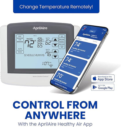 AprilAire 8910W Wi-Fi Programmable Touchscreen Thermostat - Image 2